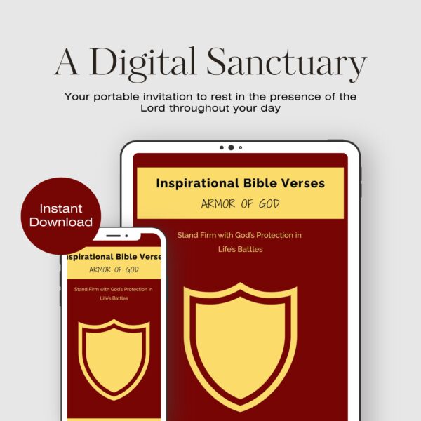 Inspirational Bible Verses Armor Of God