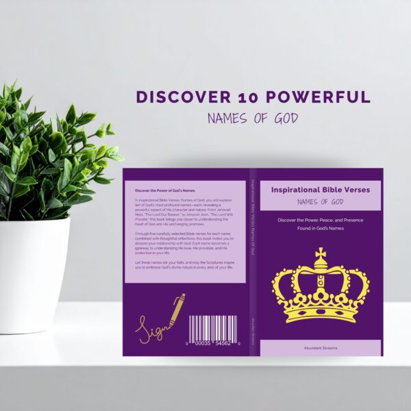 Inspirational Bible Verses Names Of God